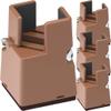 Toddmomy Adjustable Desk 4pcs Adjustable Chair Risers with Screw Clamp Heavy Duty Sofa Tables Bed Furniture Risers Chair Leg Block Wardrobe Feet Adjustable Table Legs view 1