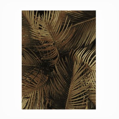 Trademark Fine Art ' Golden Palm 2 Fabrikken ' Outdoor Canvas by Design Fabrikken
