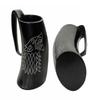 16oz. Fenrir Genuine Horn/Wood Viking Style Tankard Grog/Ale/Wine/Mead Drinking Mug view 1