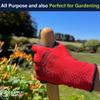Supply Solutions 13 Gauge Polyester Shell with Latex Crinkle Palm Dipped Safety Work Gloves for Landscaping, Warehouse, Construction, Gardening, and Agriculture, for Men and Women - 12 Pairs - Medium view 4