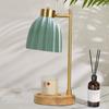 Candle Heater Fire-Free Aromatherapy Lamp Copper Melting Wax Lamp Dimming Timing Candle Warmer Lamp Nordic Style Table Lamp for Office Hotel Yoga Bedside Indoor view 2