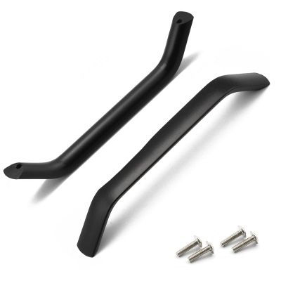 KGUDYS Cabinet Handles 128mm,192mm,Kitchen Cabinet Handles,Black Drawer pulls,Bow Door Handles,Aluminium Alloy Handles,for Bedroom/Furniture Doors/Drawers,10 pcs,320mm