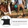 Happyyami Leaf Blower Vacuum Bags Leaf Blower Shoulder Reusable Waste Bag Leaf Bagger for Riding Lawn Mower Electric Leaf Blower Leaf Bag for Outdoor Container 420d Oxford Cloth Universal view 4