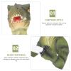 Zerodeko Dinosaur Design Wall-Mounted Toilet Paper Holder Creative Tissue Rack for Bathroom Kitchen Easy to Clean Convenient Storage for Any Room view 3