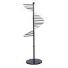 Floor-Standing Metal Spiral Scarf Display Stand, Creative Clothing Store Silk Scarf Shawl Storage Rack, Multi-Purpose Pants Rack Belt/tie Organizer Hanger Holder, Accessory Organizer Rack view 1