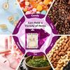 350 PCS-4x6 Reclosable Mylar Bags Purple for Food Storage, Resealable Small Mylar Bag with Clear Window for Small Businesses, Smell Proof Aluminum Foil Resealable Edible Packaging Bag for Candies view 4