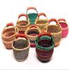 Mini 7"- 9" Across African Bolga Ghana Basket Fair Trade toys Easter Eggs basket (COLORS VARY) 1 EA view 1