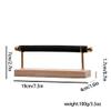 Magik 1-2 Ring Display Holder Detachable Tier Rack Jewelry Storage Organizer Tower (1 Layer, Black) view 3
