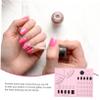 Beavorty Nail Hand Mat Manicure Pad Ruler Nail Art Stamping Plate Polish Practice Pad view 3