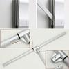 CHALKE Pull Down Hanging Rod, Lift/Pull Down Bedroom Single Coat Rack, Closet Bedroom checkroom Space Saving Storage System, Load Capacity 20 kg (Size : 600-830mm) view 4