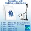 12 Pack 3D Dust Bags, Compatible with Miele GN Vacuum Bags, Replacement for Miele Classic C1 Complete C1, C2, C3, S400i S600 S2 S5 S8 Series, with 4 MP Filters, 4 AC Filters view 4
