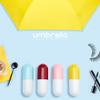 EUBUY Travel Umbrella Windproof Compact Umbrella, 6 Ribs Cute Mini Travel view 2
