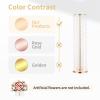 Nuptio 2 Pcs Wedding Vase & 2 Pcs Artificial Flowers Set for Wedding Centerpieces for Tables view 4