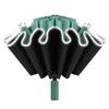 Large Travel Umbrella Windproof Compact Inverted Umbrella, 16 Ribs High Reflective Automatic Umbrellas for Rain and Sun, Open Close Auto Folding Reverse Umbrella for 2-3 People view 1