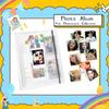 Photocard Binder A5 Kpop Photocard Holder Book, 200 Pockets Kpop Photocard Binder, Large Capacity A5 6 Ring Kpop Photo Card Binder Photocard Album, Clear Kpop Binder Album with DIY Letter Sticker view 2