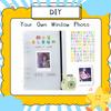 Photocard Binder A5 Kpop Photocard Holder Book, 200 Pockets Kpop Photocard Binder, Large Capacity A5 6 Ring Kpop Photo Card Binder Photocard Album, Clear Kpop Binder Album with DIY Letter Sticker view 3
