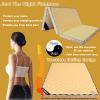 LZTENRETO Firm Coir Mattress, 3E Coconut Palm Mattress Pad, Quiet and Thick, Foldable in 6cm, 9cm, 11cm (Yellow-B, Twin 11cm) view 2