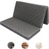 LZTENRETO Firm Coconut Coir Mattress, 3E Coconut Palm Mattress Pad, Thick Coir Mattress Pad in 6cm,9cm,11cm, Foldable (Black,120x200x9cm(47"x80"x3.5")) view 1