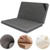LZTENRETO Firm Coconut Coir Mattress, 3E Coconut Palm Mattress Pad, Thick Coir Mattress in 6cm,9cm,11cm, Foldable (Black,80x190x11cm(32"x75"x4.3")) view 1