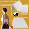 LZTENRETO Firm Coconut Coir Mattress, 3E Coconut Palm Mattress Pad, Thick Coir Mattress Pad in 6cm,9cm,11cm, Foldable (White-B,100x200x6cm(40"x80"x2.4")) view 2