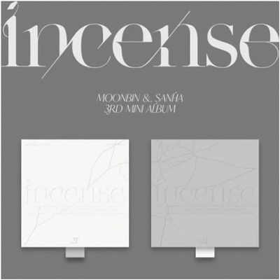 ASTRO MOONBIN & SANHA incense 3rd Mini Album CD+Poster+Folding poster on pack+Booklet+Message card holder+Photocard+Lyrics brochure+Tracking (Pure Version)