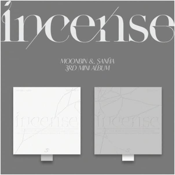 ASTRO MOONBIN & SANHA incense 3rd Mini Album CD+Poster+Folding poster on pack+Booklet+Message card holder+Photocard+Lyrics brochure+Tracking (Pure Version)