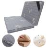 LZTENRETO Firm Coconut Coir Mattress, 3E Coconut Palm Mattress Pad, Thick Coir Mattress in 6cm,9cm,11cm, Foldable (Grey,100x200x6cm(40"x80"x2.4")) view 1