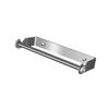 1pc roll Cm Towel Dispenser Stainless Tissue Kitchen for Mount Toilet Bathroom Useful Storage Bar Single Doors Home Holder Silver Non-Punch Wall Organizer Cabinet Wall-Mounted view 1