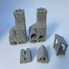 HERO Creations Bakery RPG Miniature Terrain, Shingle Roof, 1:28 view 2