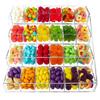 CuteBox Company Clear Acrylic 4 Tier 24 Bin Organizer (16" x 15.5" x 9.5") for Retail, Merchandise, Display, Jewelry, Repair Parts, Beads, Trinkets, Tchotchkes, Storage, Organization view 3