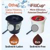 240 iFillCup Fillable K Cups - Ultrafine Filter for Sediment-Free Brew, Universal K Cup Brewer Compatibility, DeepBrew Filter Holds 50% More Coffee for Insanely Rich Brews | Red view 2