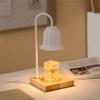 Candle Heater Candle Melting Lamp Orchid Shape Simple Candle Wax Melting Lamp Nordic Retro Melting Wax Lamp for Home CafeBlack,White Bedside Indoor view 3