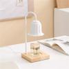 Candle Heater Candle Melting Lamp Orchid Shape Simple Candle Wax Melting Lamp Nordic Retro Melting Wax Lamp for Home CafeBlack,White Bedside Indoor view 4