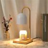 Candle Heater Cordless Candle Lamp Warmer with Log Base Fire-Free Aromatherapy Lamp Nordic Melting Wax Lamp for Cafe Home Office Bedside Indoor view 4