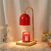Candle Heater Cordless Candle Lamp Warmer with Log Base Fire-Free Aromatherapy Lamp Nordic Melting Wax Lamp for Cafe Home Office Bedside Indoor view 3