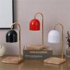 Candle Heater Cordless Candle Lamp Warmer with Log Base Fire-Free Aromatherapy Lamp Nordic Melting Wax Lamp for Cafe Home Office Bedside Indoor view 4
