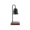 Candle Heater Candle Melting Lamp Orchid Shape Simple Candle Wax Melting Lamp Nordic Retro Melting Wax Lamp for Home CafeBlack,White Bedside Indoor view 1