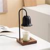 Candle Heater Candle Melting Lamp Orchid Shape Simple Candle Wax Melting Lamp Nordic Retro Melting Wax Lamp for Home CafeBlack,White Bedside Indoor view 3