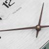 KIZQYN Wall Clocks Wall Clock - Silent Non-Ticking Wall Clocks Battery Operated - Modern Style Wooden Clock Decorative with Perpetual Calendar and Thermometer Display Decor Clock (Size : L) view 3
