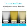 DOZPAL Electric Rotating Display Stand, Rotating Turntable 42cm with Three-Color Lighting, 50kg Centric Loading for Jewelry, Collectible Display, Remote Control,Black view 4