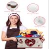 2 PCS Large Storage Baskets Bins Farmhouse Valentine's Collapsible Storage Box Laundry Organizer for Closet Shelf Nursery Kids Bedroom Red Saint Love-Tree Country Plaid Bird view 4