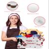 1 PC Large Storage Baskets Bins Saint Valentine's Collapsible Storage Box Laundry Organizer for Closet Shelf Nursery Kids Bedroom Spring Love-Bird Red Love Heart White view 4