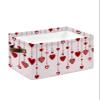 1 PC Large Storage Baskets Bins Saint Love Collapsible Storage Box Laundry Organizer for Closet Shelf Nursery Kids Bedroom Saint Happy Valentine's Day Romantic Heart view 1