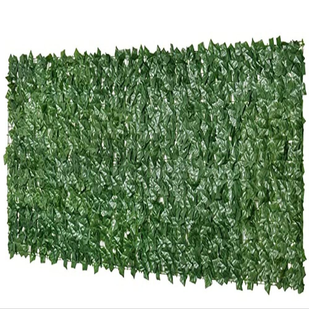 sxysdkjco Artificial Ivy Privacy Fence Screen Greenery Wall 1x11m/3.28x36.09ft,Mamparas Decorativas para Fiestas,Fake Plant Wall Panel Fake Hedge Fake Leaves for Fence Faux Ivy Fence