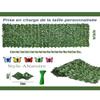 sxysdkjco Artificial Ivy Privacy Fence Screen Greenery Wall 1x11m/3.28x36.09ft,Mamparas Decorativas para Fiestas,Fake Plant Wall Panel Fake Hedge Fake Leaves for Fence Faux Ivy Fence view 2