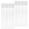 GLEAVI 25pcs Stainless Steel Straw Brush Cleaner Brush Straws Test Tube Cleaner Cleaning Tool Test Tube Cleaning Water Bottle view 1