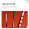 GLEAVI 25pcs Stainless Steel Straw Brush Cleaner Brush Straws Test Tube Cleaner Cleaning Tool Test Tube Cleaning Water Bottle view 2
