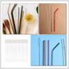 GLEAVI 25pcs Stainless Steel Straw Brush Cleaner Brush Straws Test Tube Cleaner Cleaning Tool Test Tube Cleaning Water Bottle view 4