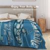Blanket Throw Submarine Fousney Undes The Sea Spirit of Adventures Flannel Warm Soft Comfortable Fluffy Plush Blankets Living Room Couch Sofa Bed Bedroom Decoration Home Decor 60"*80"150 * 200cm view 4