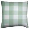 lovemyfabric Buffalo Plaid Checkered Farmhouse Decorative Throw Pillow Cushion Cover for Christmas Decor, Bedroom, Sofa, Kitchen, Classroom, Living Room, Interior Design (12" x 18", Navy and White) view 1